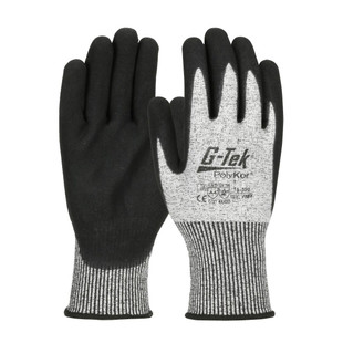 GANT TRICOTE SANS COUTURE POLYKOR GRIS 16-350