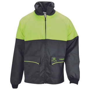 VESTE PRIOR FI005B NOIR/JAUNE