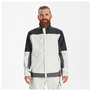 BLOUSON STRETCH ENTIRE BONE WHITE/ANTHRACITE GREY
