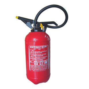 EXTINCTEUR A POUDRE 6 KG CLASSE ABC PRESSION AUXILIAIRE