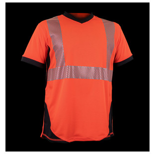 TEE SHIRT TOBAGO HV2 MC ORANGE FLUO