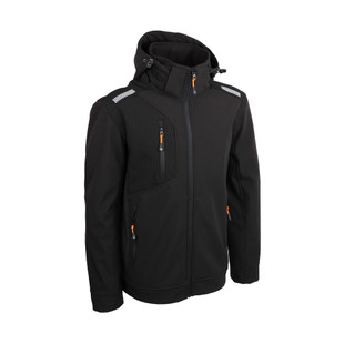 VESTE SOFTSHELL VINTER NOIRE