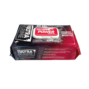LINGETTE ULTRAGRIME PRO XXL POWERSCRUB X 80