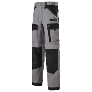 PANTALON RULER GRIS/NOIR