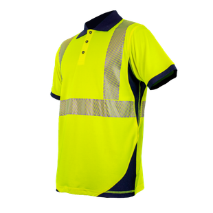 POLO HV2 WALLIS JAUNE FLUO