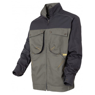 BLOUSON G ROK VERT NATURE/CARBONE/ORANGE