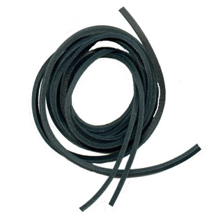 LACET CUIR 1,15 M NOIR