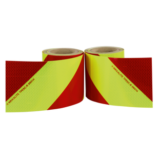 KIT BALISAGE ADHESIF VEHICULE SECOURS  2 RLX (D+G) DE 9 M CLASSE B