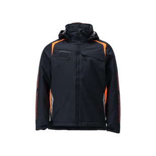 VESTE ACCELERATE SAFE GRAND FROID MARINE FONCE/HI VIS ORANGE