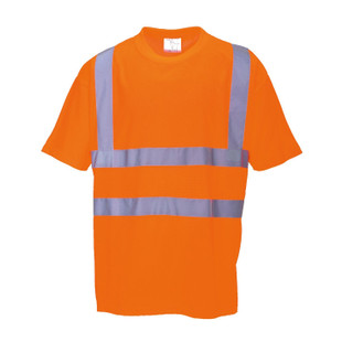 T-SHIRT HAUTE VISIBILITE RT23 ORANGE