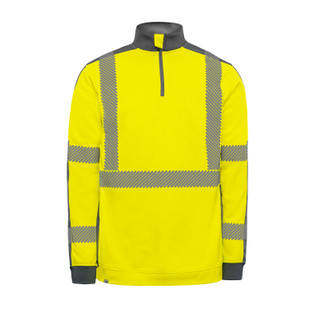 SWEAT DARWIN GRS JAUNE/GRIS