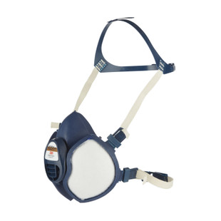 DEMI-MASQUE REUTILISABLE SANS MAINTENANCE 3M A FILTRE INTEGRE SERIE 4000+