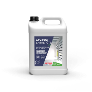 AEXASOL ENTREPOTS VG - SUPER NETTOYANT SOLS LISSES BASE VEGETALE - 5L