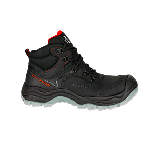 CHAUSSURE DE SECURITE NEW SAFHIR BTP CUIR SUEDE NOIR S3