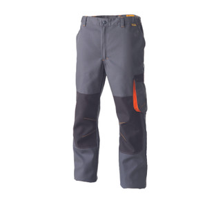 PANTALON G ROK GRIS CARBONE/ORANGE