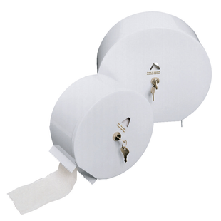 DEVIDOIR PAPIER TOILETTE GRAND FORMAT METALLIQUE