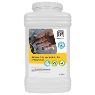 SAVON GEL MICROBILLES HANDEXPERT (BIDON DE 4,5L NET)