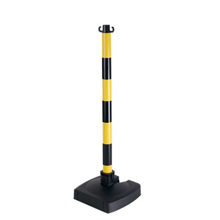 POTEAU BI POSE 0,90 M JAUNE/NOIR