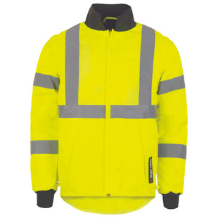 GILET ANTI FROID HAUTE VISIBILITE ROCKET ORANGE/NOIR