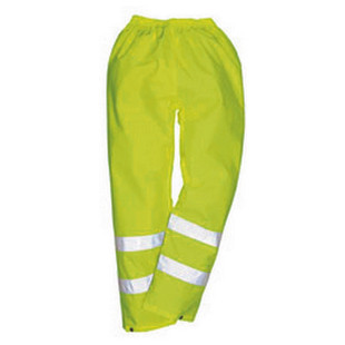 PANTALON DE PLUIE HAUTE VISIBILITE JAUNE H441